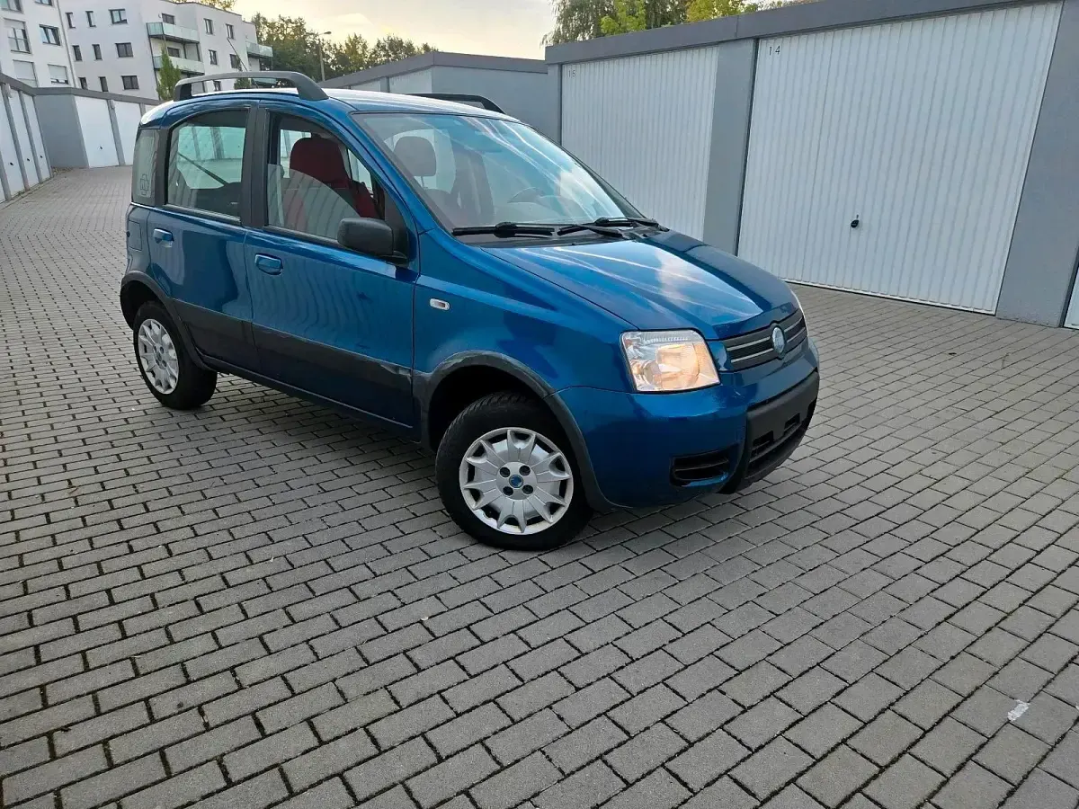 Gebraucht Fiat Panda 4x4 60 PS (44 kW) 2006 Blau Kleinwagen