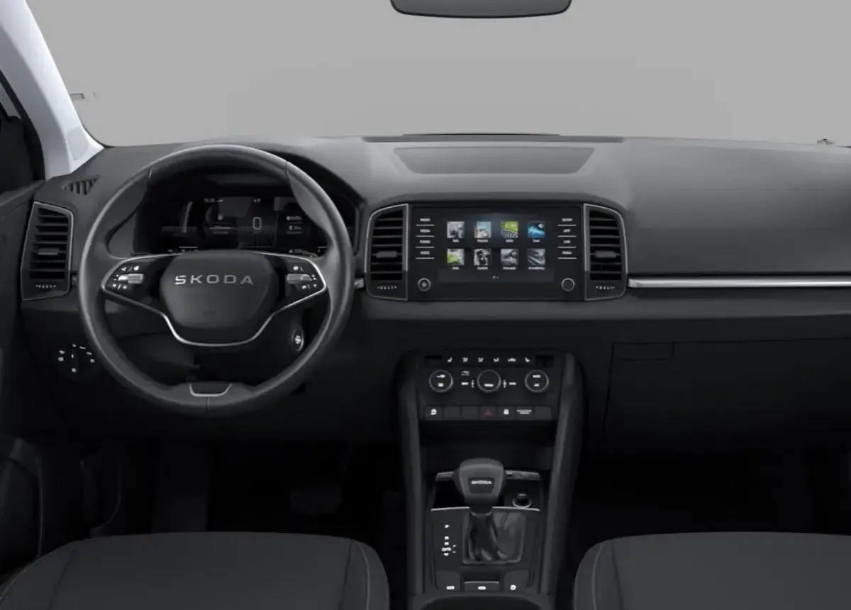 Neu Skoda Karoq Selection 150 PS (110 kW) 2026 Smokey diamondsilber metallic SUV