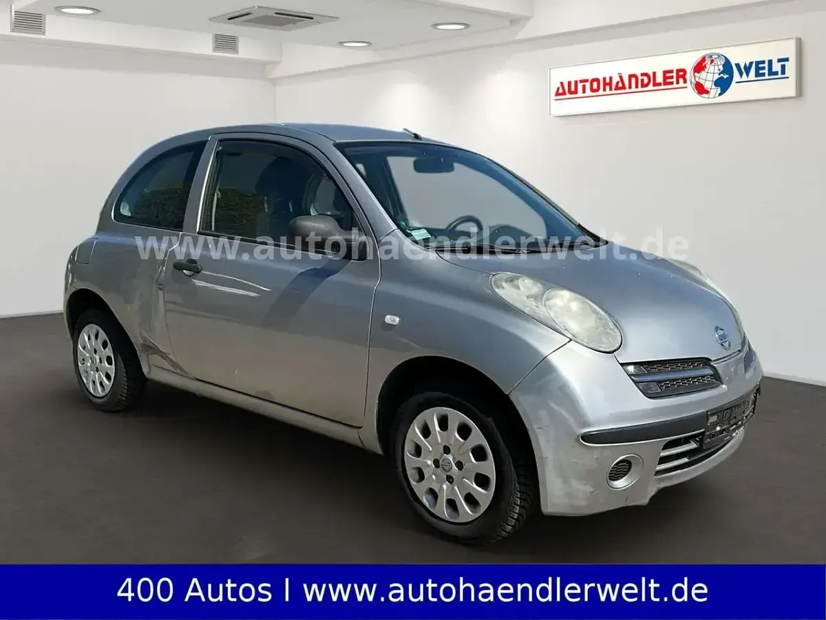 Gebraucht Nissan Micra 65 PS (47 kW) 2006 Silber Kleinwagen
