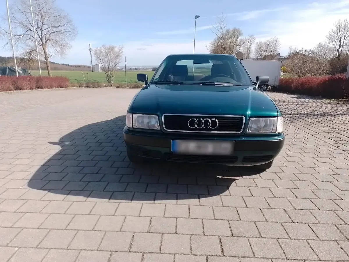 Gebraucht Audi 80 90 PS (66 kW) 1992 Grün Limousine