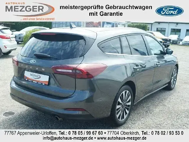 Gebraucht Ford Focus Titanium X 125 PS (91 kW) 2023 Magneticgrau (metallic) Kombi