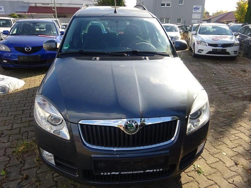 Gebraucht Skoda Roomster Style 86 PS (63 kW) 2009 Grau Van / Kleinbus