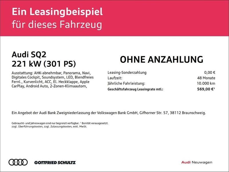 Neu Audi SQ2 Basis 300 PS (220 kW) 2025 Rot SUV