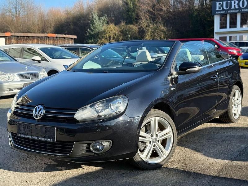 Schwarz Gebraucht 2013 VW Golf Cabriolet Life Cabrio | 8.600 € (Fairer Preis) - Bild 1/4