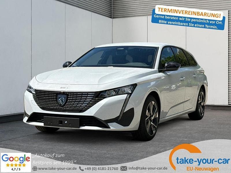 Okenite weiß metallic Neu 2025 Peugeot 308 SW Allure Kombi | 27.380 € - Bild 1/4