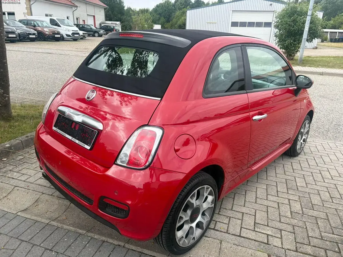 Gebraucht Fiat 500C Sport 69 PS (50 kW) 2014 Rot Cabrio