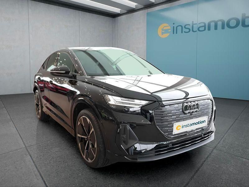 Schwarz Gebraucht 2024 Audi Q4 Sportback e-tron SUV | 51.999 € - Bild 1/4