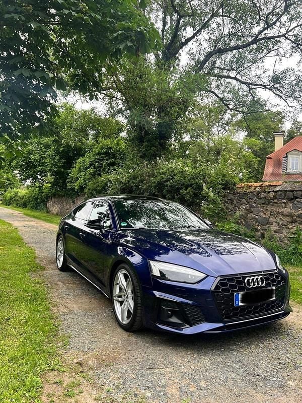 Blau Gebraucht 2020 Audi A5 S-Line Coupé | 30.000 € (Fairer Preis) - Bild 1/4