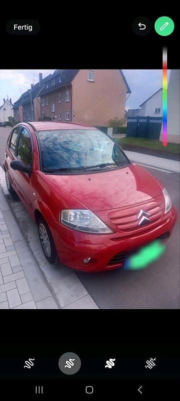 Usata Citroën C3 75 CV (55 kW) 2008 Rosso Utilitaria