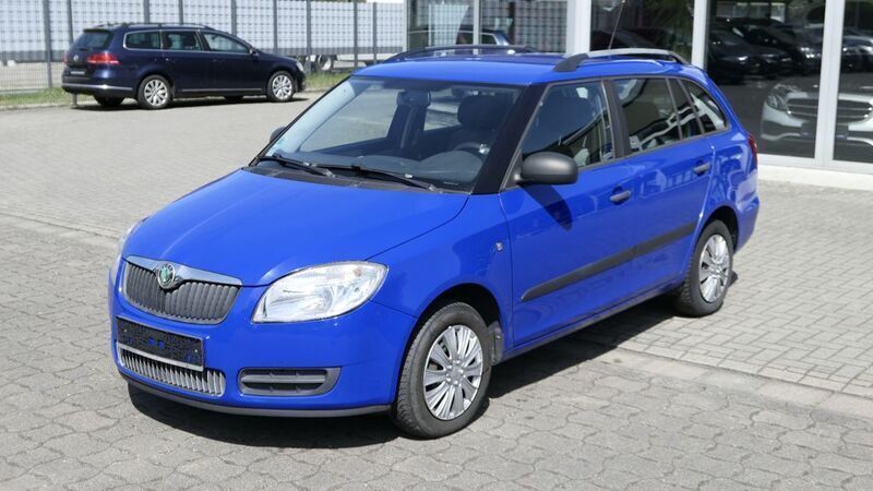 Blau Gebraucht 2008 Skoda Fabia Cool Edition Kleinwagen | 1.490 € (Guter Preis) - Bild 1/4