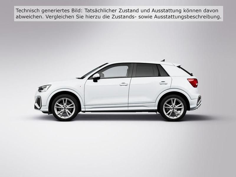 Gebraucht Audi Q2 S-Line 150 PS (110 kW) 2025 Gletscherweiß metallic SUV