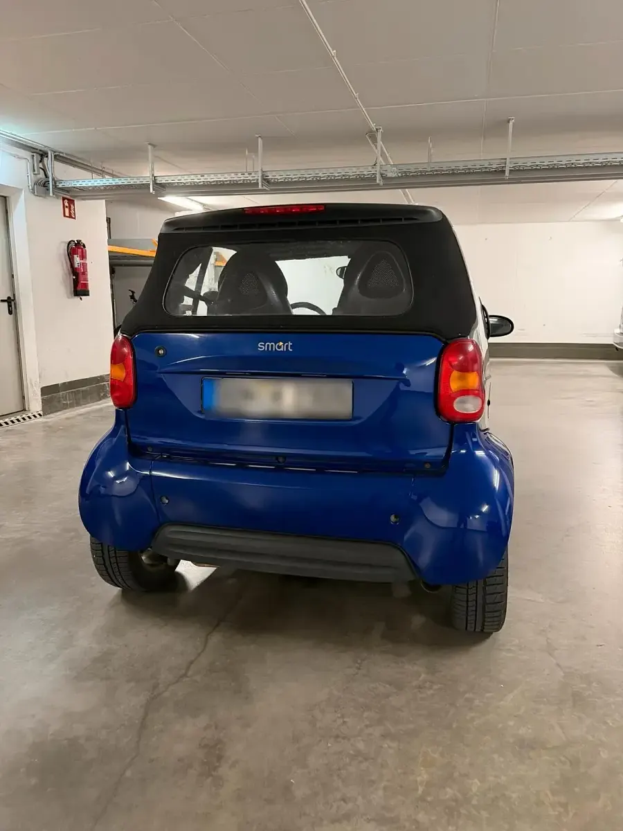 Gebraucht Smart ForTwo Cabrio 61 PS (44 kW) 2000 Blau Cabrio
