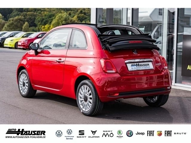 Gebraucht Fiat 500C Tech 69 PS (50 kW) 2024 Passione rot Cabrio
