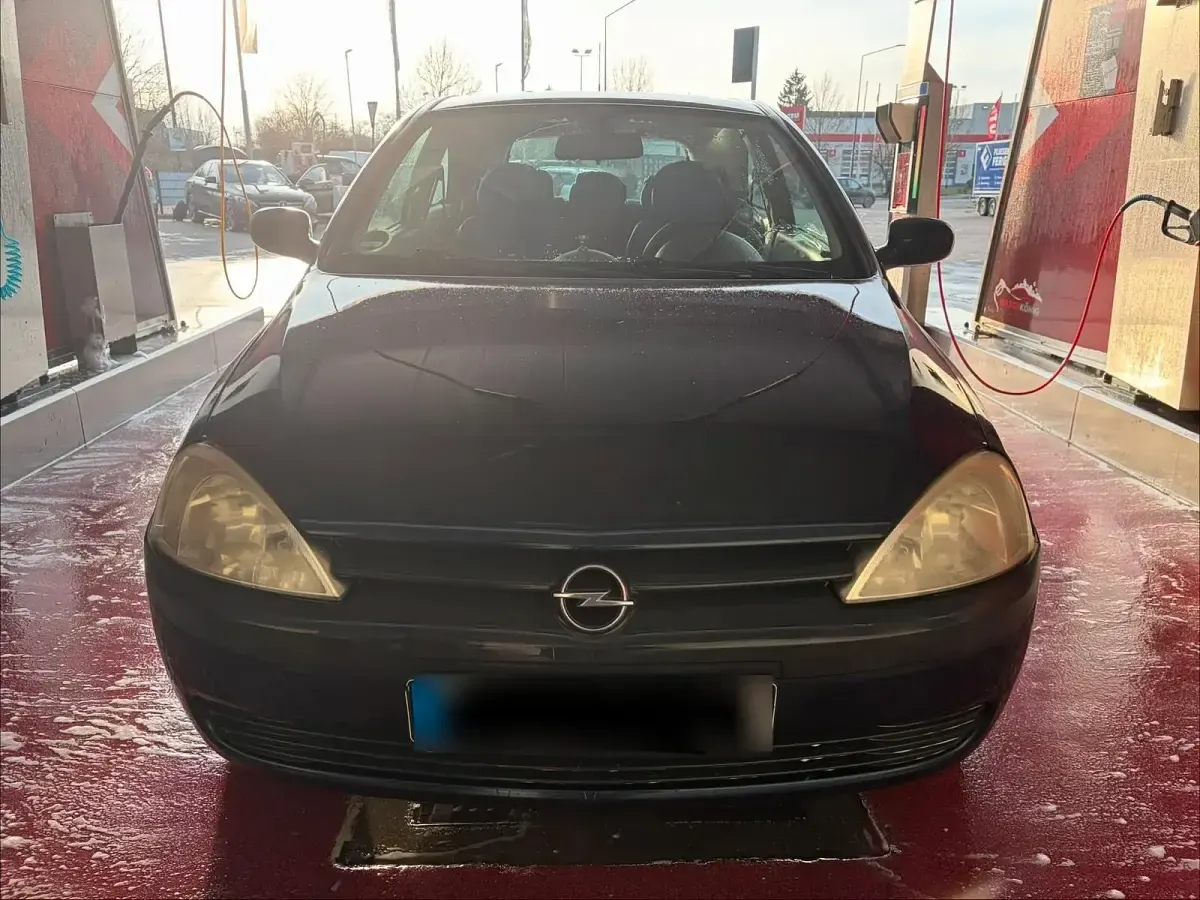 Gebraucht Opel Corsa 75 PS (55 kW) 2002 Blau Kleinwagen