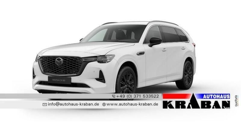 Arctic white Neu 2025 Mazda CX-80 Homura-Line SUV | 54.990 € (Guter Preis) - Bild 1/4