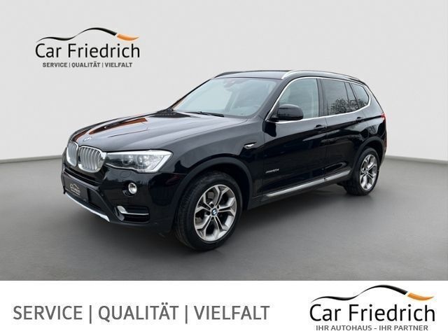 Black sapphire metallic Gebraucht 2017 BMW X3 xLine SUV | 28.760 € (Teuer) - Bild 1/4