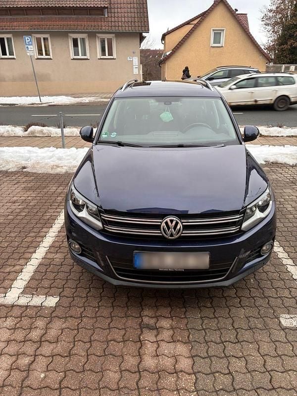 Gebraucht VW Tiguan 125 PS (91 kW) 2015 Blau SUV