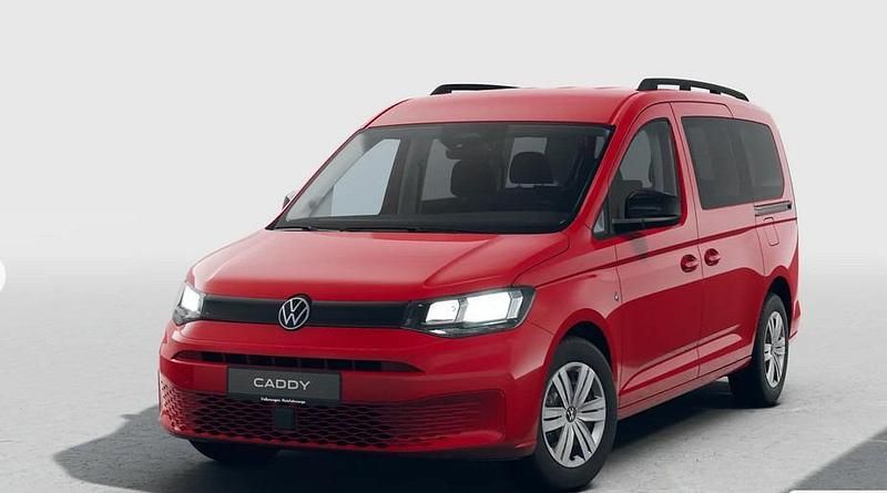 Kirschrot Neu 2025 VW Caddy Maxi Van / Kleinbus | 37.490 € (Etwas zu teuer) - Bild 1/4