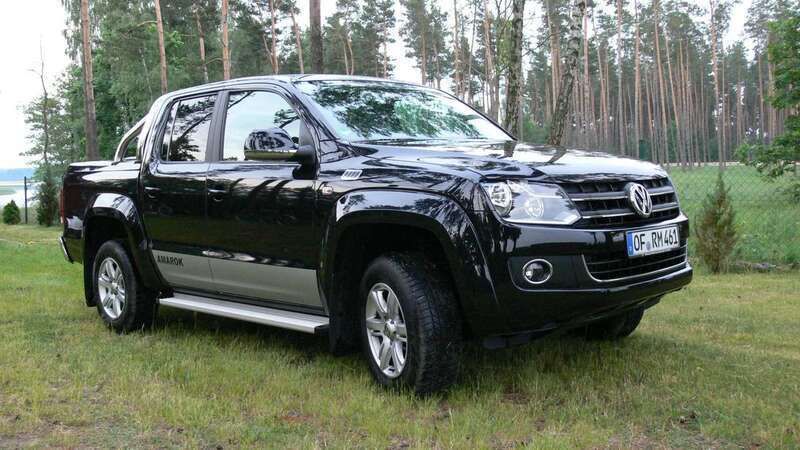 Schwarz Gebraucht 2011 VW Amarok Highline Abholung | 8.800 € (Guter Preis) - Bild 1/4