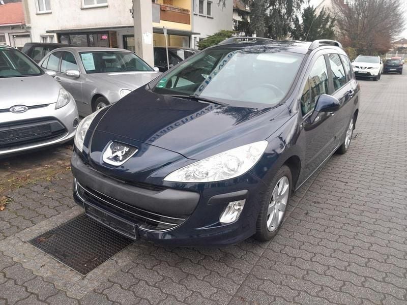 Blau Gebraucht 2009 Peugeot 308 SW Tendance Kombi | 5.999 € (Fairer Preis) - Bild 1/4