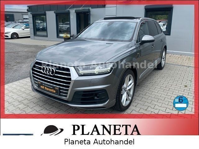 Grau Gebraucht 2017 Audi Q7 S-Line SUV | 44.999 € (Etwas zu teuer) - Bild 1/4