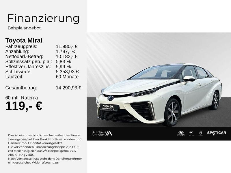 Gebraucht Toyota Mirai Advance 154 PS (113 kW) 2018 Weiß Limousine