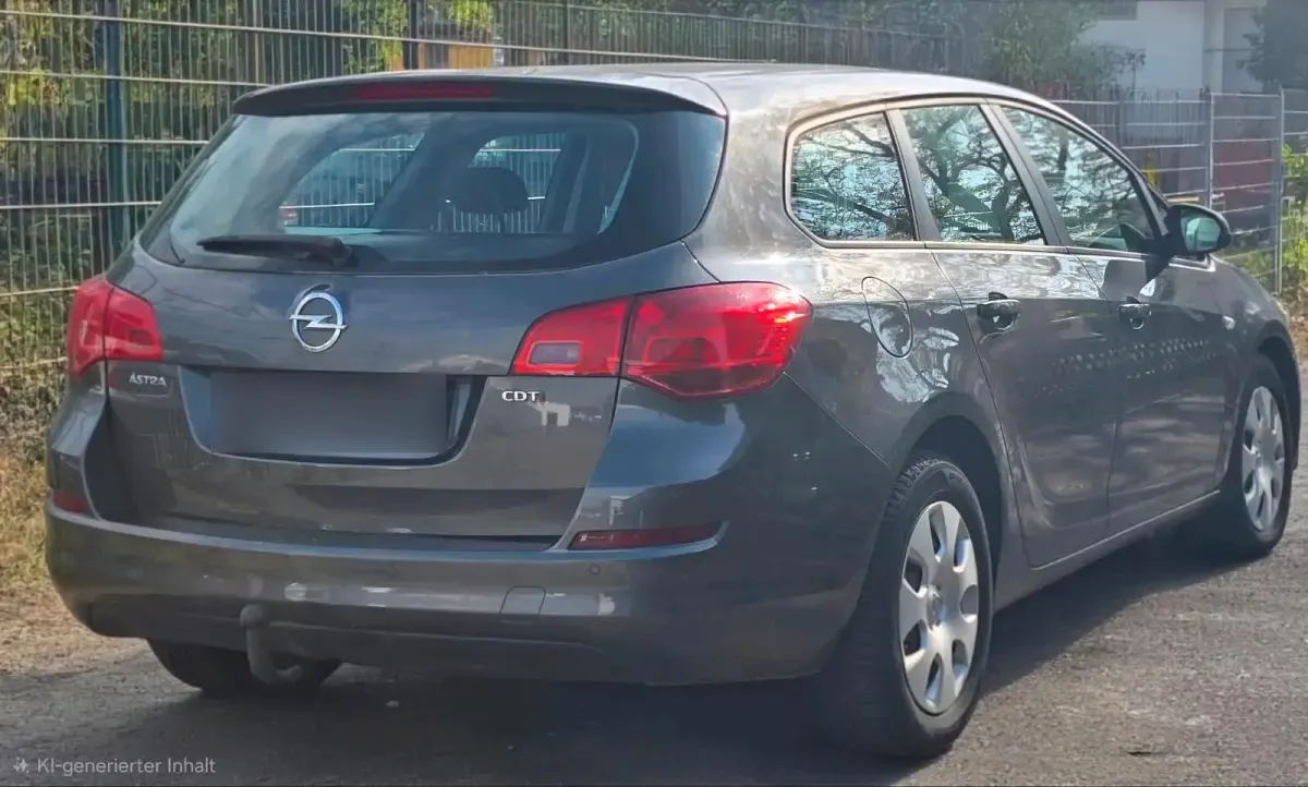 Brugt Opel Astra 110 HK (80 kW) 2012 Grå Stationcar