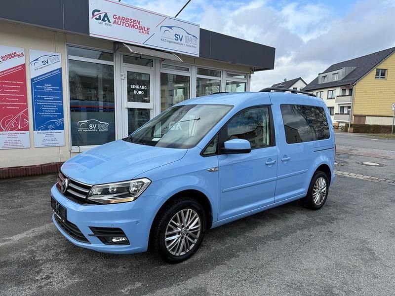 Gebraucht VW Caddy Comfortline 102 PS (75 kW) 2017 Blau Van / Kleinbus
