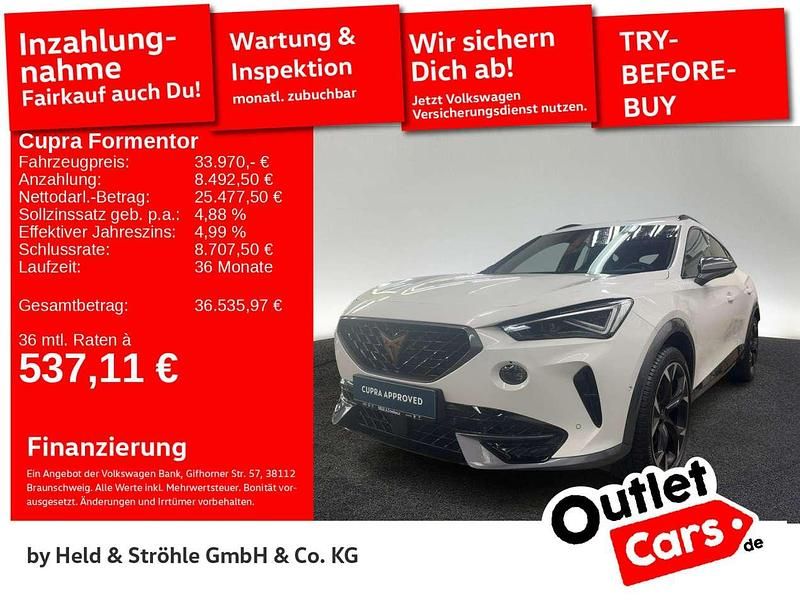 Weiß Gebraucht 2023 Cupra Formentor VZ SUV | 33.970 € (Fairer Preis) - Bild 1/3