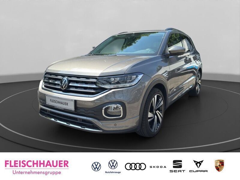 Grau Gebraucht 2021 VW T-Cross R-line SUV | 21.470 € (Fairer Preis) - Bild 1/4
