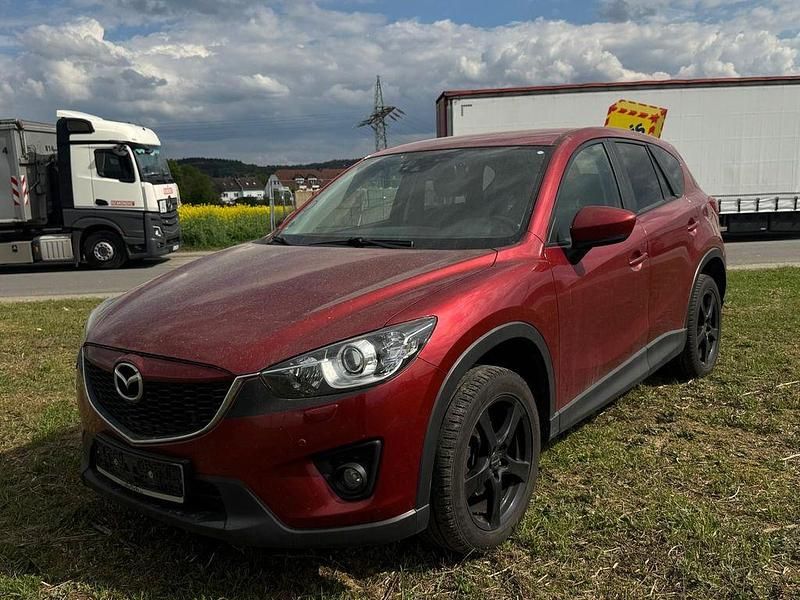 Gebraucht Mazda CX-5 Exclusive-Line 150 PS (110 kW) 2015 Rot SUV
