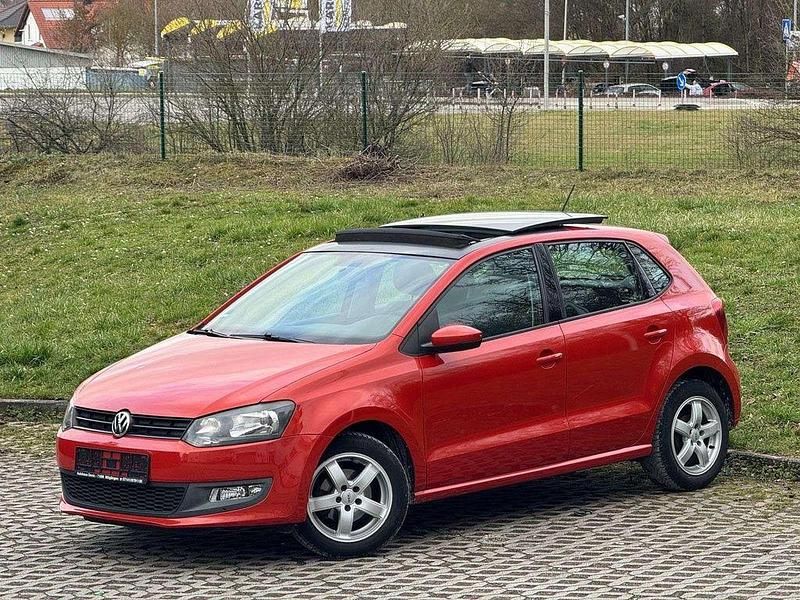 Gebraucht VW Polo Comfortline 69 PS (50 kW) 2011 Orange Kleinwagen