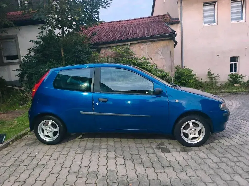 Gebraucht Fiat Punto 60 PS (44 kW) 2000 Blau Kleinwagen