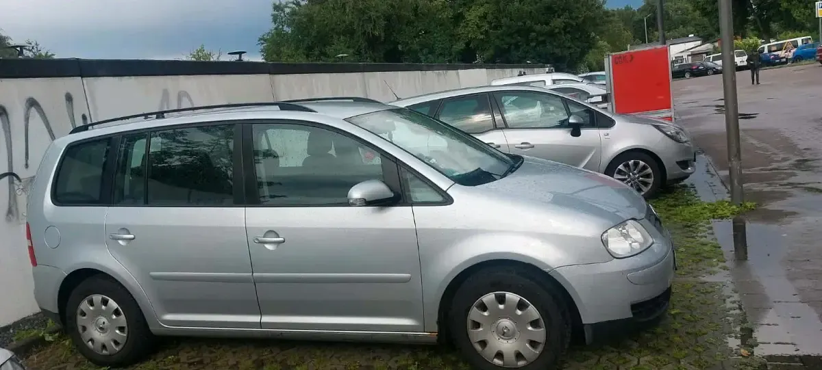 Gebraucht VW Touran 101 PS (74 kW) 2004 Grau Van / Kleinbus