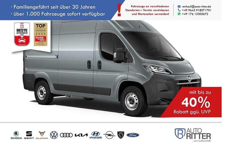 Thunder grau/grau Neu 2025 Opel Movano Van | 32.290 € (Fairer Preis) - Bild 1/4