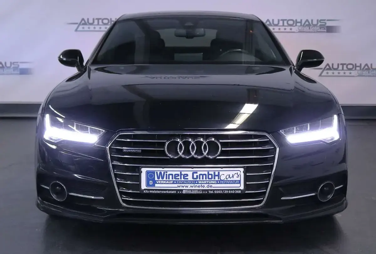 Gebraucht Audi A7 S-Line 218 PS (160 kW) 2016 Mythosschwarz metallic Kleinwagen
