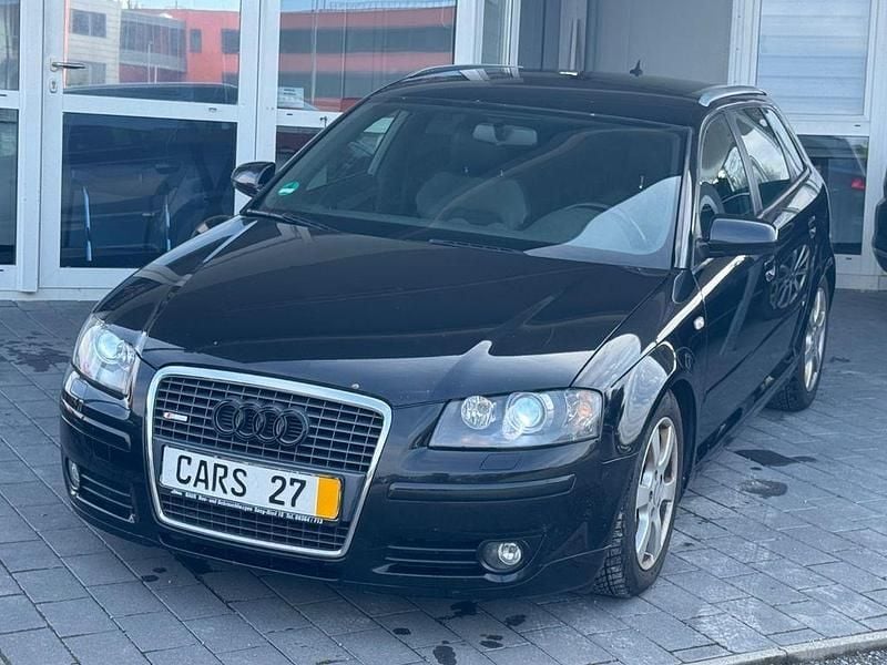 Phantomschwarz Gebraucht 2007 Audi A3 S-Line Limousine | 3.999 € (Guter Preis) - Bild 1/4