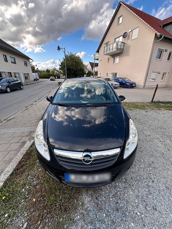 Gebraucht Opel Corsa 80 PS (58 kW) 2009 Schwarz Kleinwagen