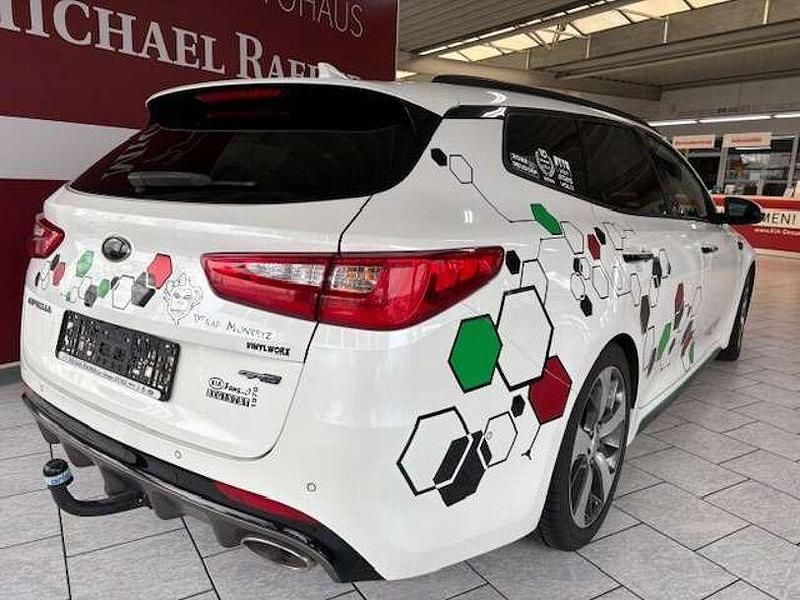 Gebraucht Kia Optima GT-Line 141 PS (103 kW) 2017 (swp) snow white pearl Kombi
