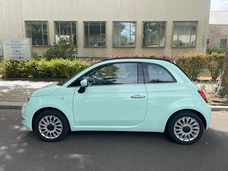 Gebraucht Fiat 500C Lounge 69 PS (50 kW) 2017 Grün Cabrio