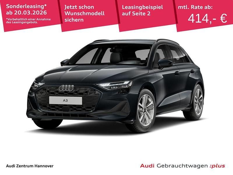Gebraucht Audi A3 Ambiente 150 PS (110 kW) 2024 Manhattangrau metallic Limousine