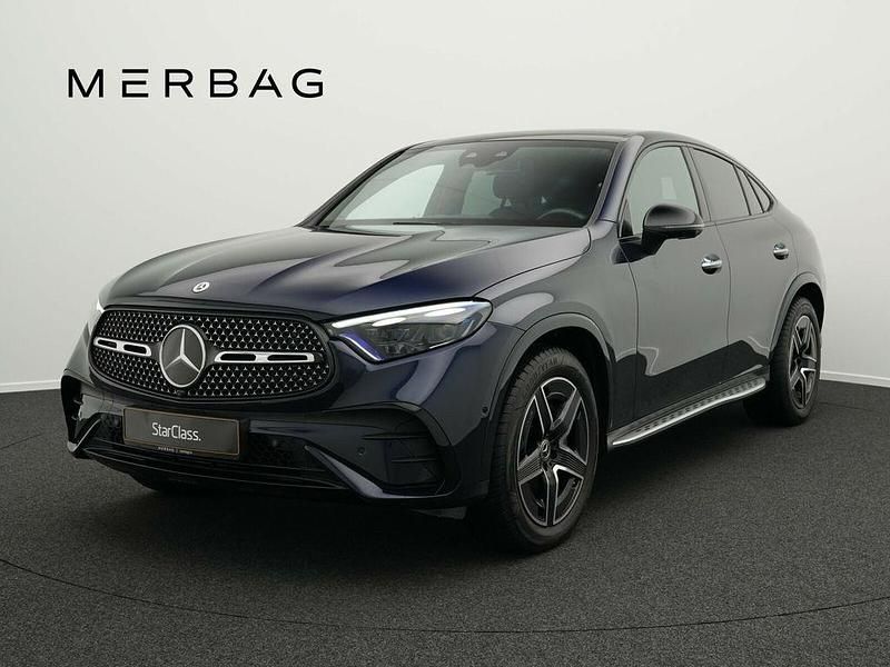 Blau Gebraucht 2024 Mercedes GLC220 AMG Line Premium Coupé | 59.990 € (Fairer Preis) - Bild 1/4