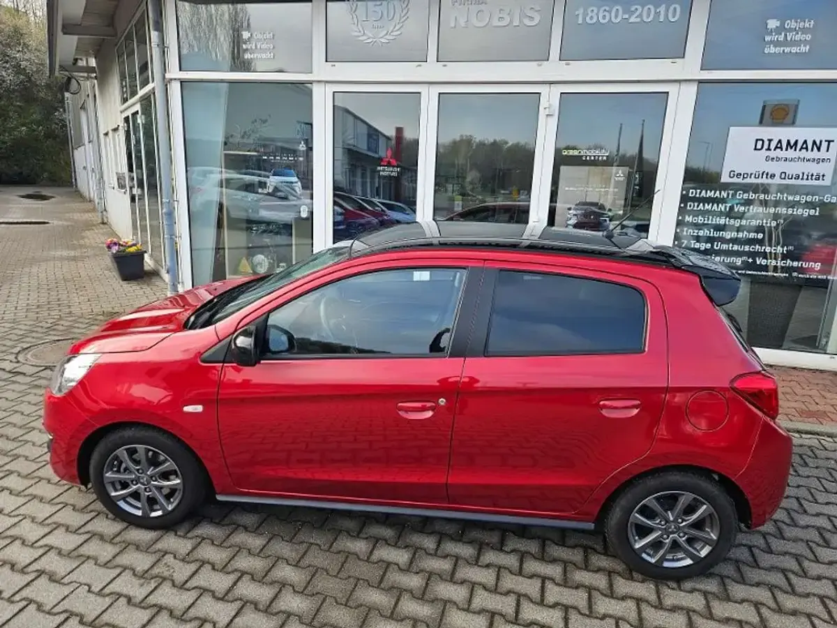 Gebraucht Mitsubishi Space Star Active 80 PS (58 kW) 2019 Rot Kleinwagen