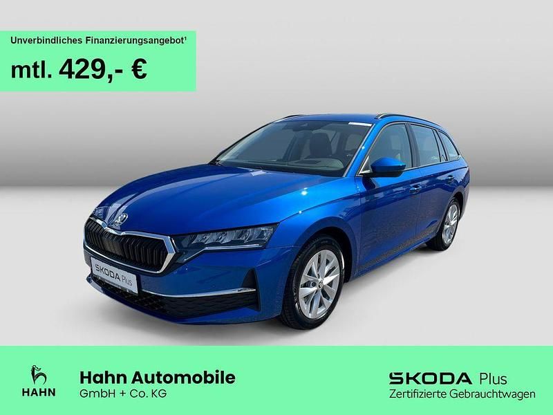 Blau Gebraucht 2024 Skoda Octavia Selection Kombi | 35.489 € (Fairer Preis) - Bild 1/3