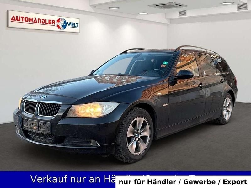Schwarz Gebraucht 2007 BMW 318 Sport Line Kombi | 1.699 € (Guter Preis) - Bild 1/3
