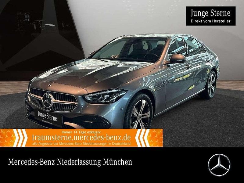 Selenitgrau Gebraucht 2024 Mercedes C180 Advanced Limousine | 35.890 € (Guter Preis) - Bild 1/3