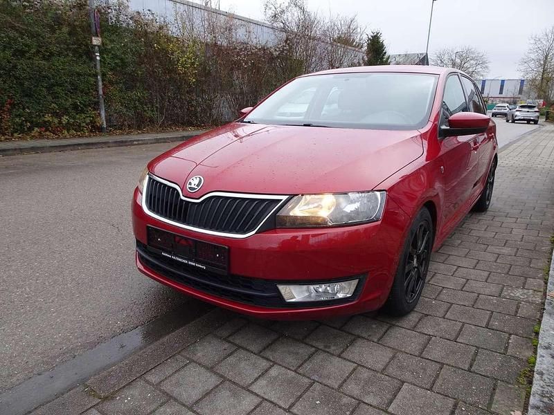 Gebraucht Skoda Rapid Ambition 86 PS (63 kW) 2015 Rio rot metalic Kleinwagen