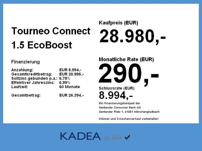 Neu Ford Tourneo Connect Trend 114 PS (83 kW) 2025 Cyclone stardust silver Van / Kleinbus