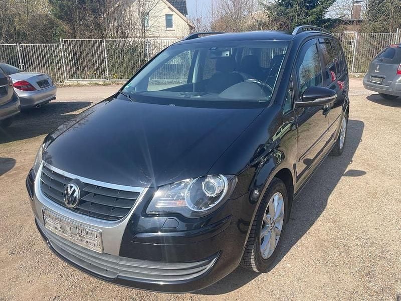 Gebraucht VW Touran Freestyle 105 PS (77 kW) 2010 Schwarz Van / Kleinbus