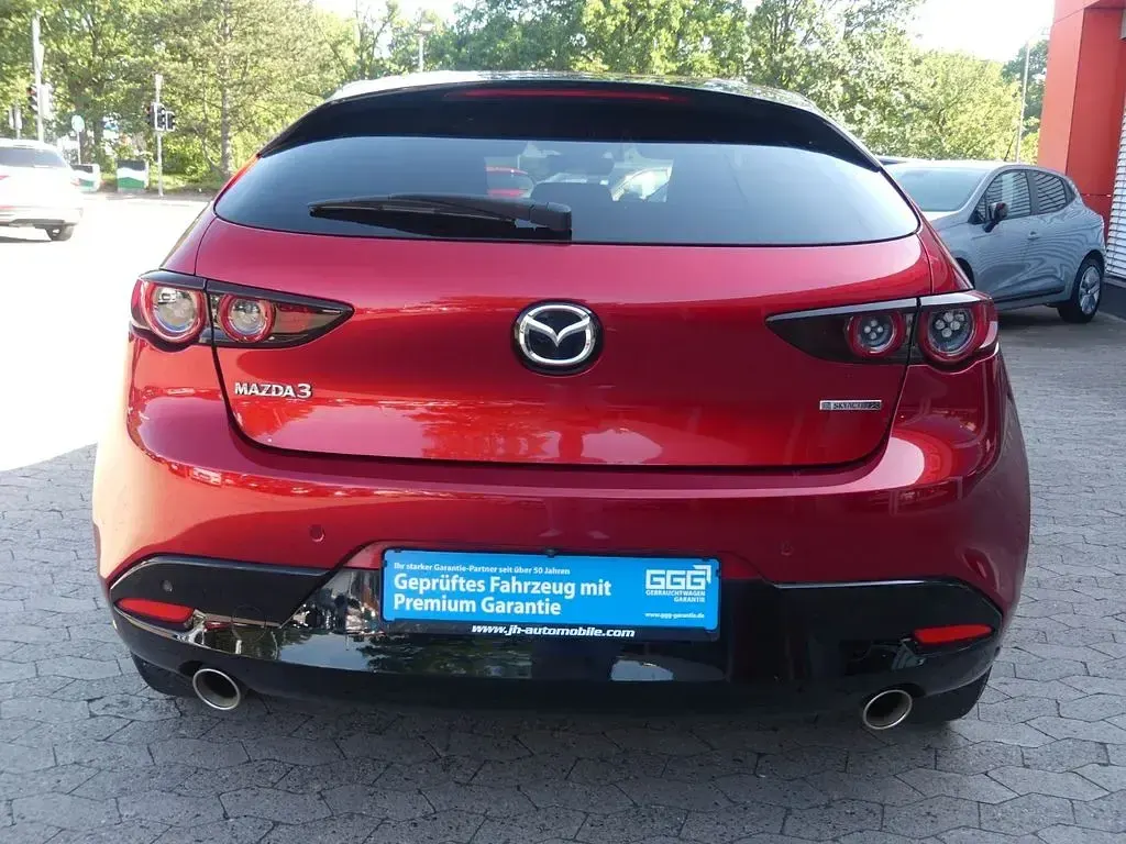 Gebraucht Mazda 3 Selection 179 PS (131 kW) 2021 Rot Limousine